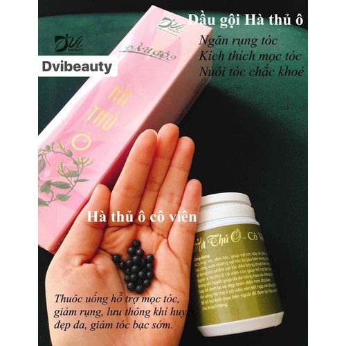 DẦU GỘI HÀ THỦ Ô D’VI BEAUTY - DG400