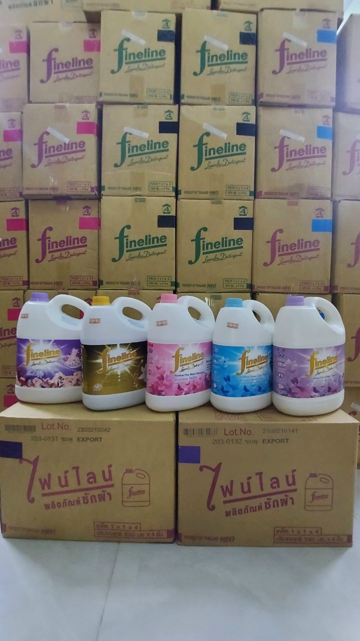 [HCM] - Nước Giặt Fineline Thái Lan Can 3000ml