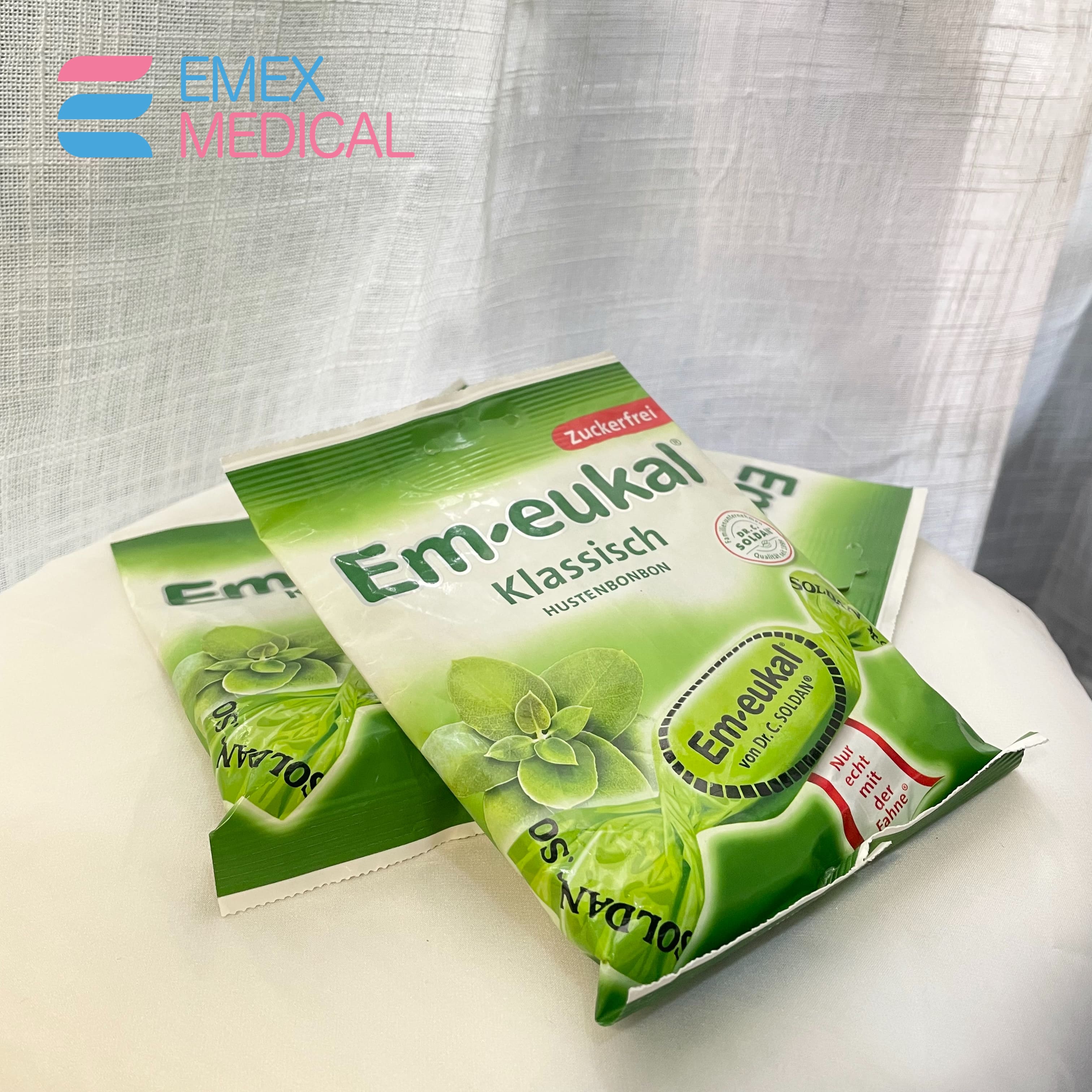 Kẹo ngậm thông cổ Em-eukal 75g