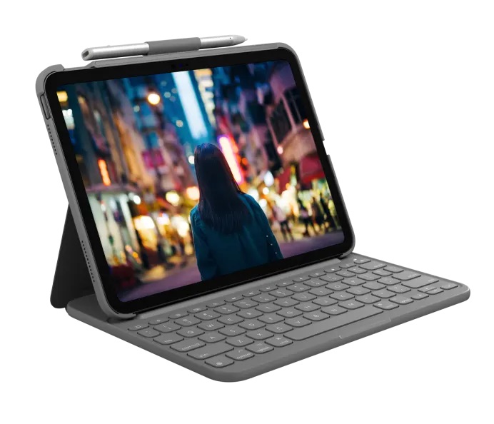 Bàn Phím Logitech Slim Folio for iPad (10th gen)