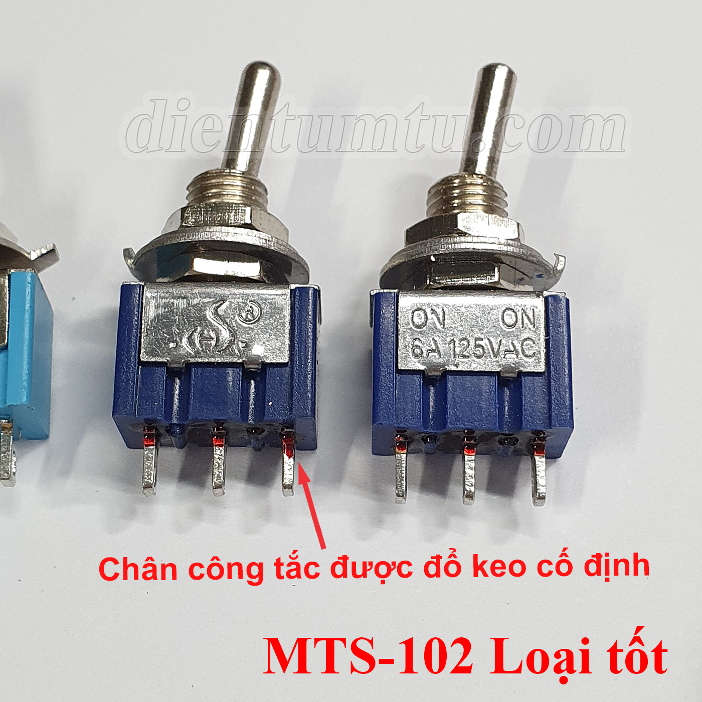 Công Tắc Gạt MTS-102 - MTS-103 - 3A/250V 6A/125V