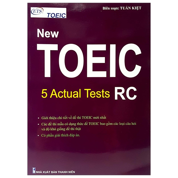 Fahasa - new toeic 5 actual test rc