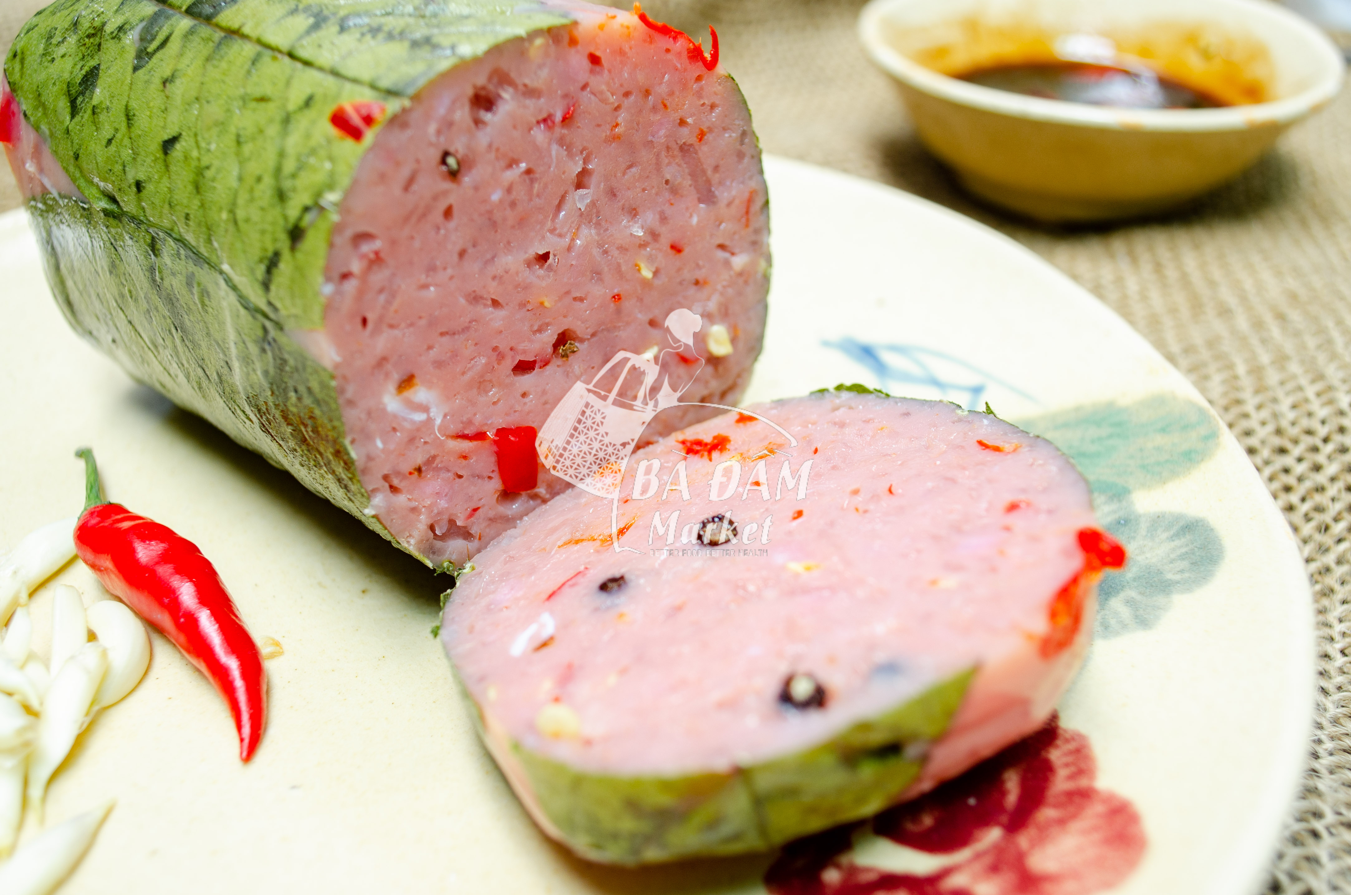 CÂY NEM CHUA LÁ ỔI ĐẶC SẢN CHỢ HUYỆN BÌNH ĐỊNH (NET 400gr)