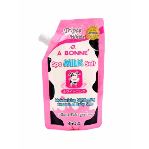 [HCM]Muối tắm sữa bò tẩy tế bào chết - A Bonne Spa Milk Salt 350g cam kết sản phẩm đúng mô tả chất lượng đảm bảo