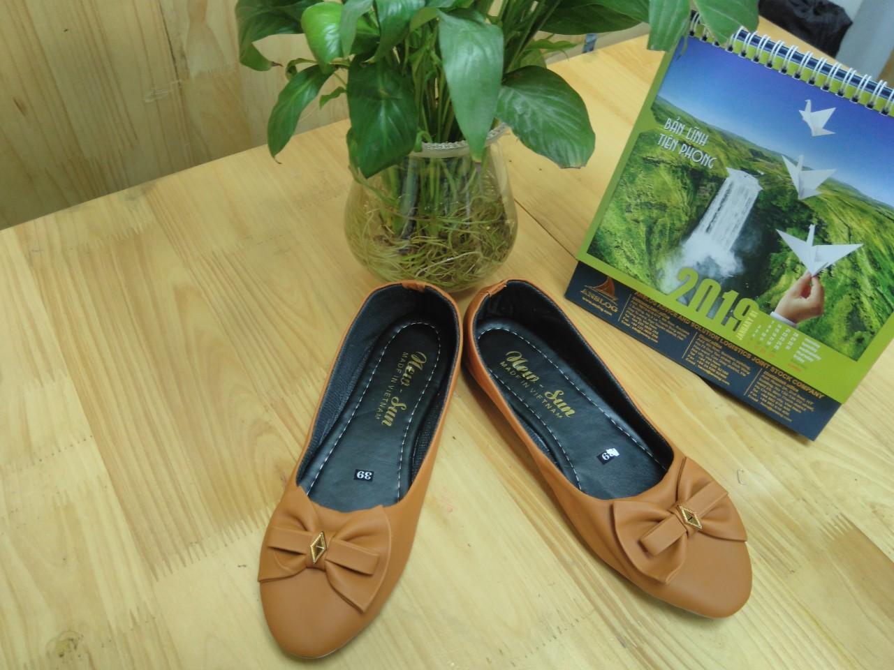 Giày búp bê nữ BB003 nhẹ, mềm êm chân
