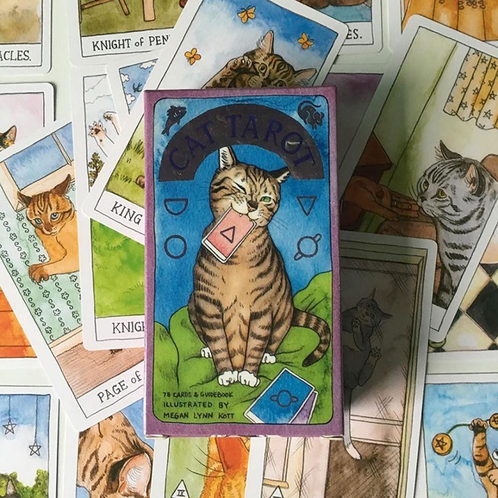 Bài Tarot Cat Tarot Tặng Đá Thanh Tẩy