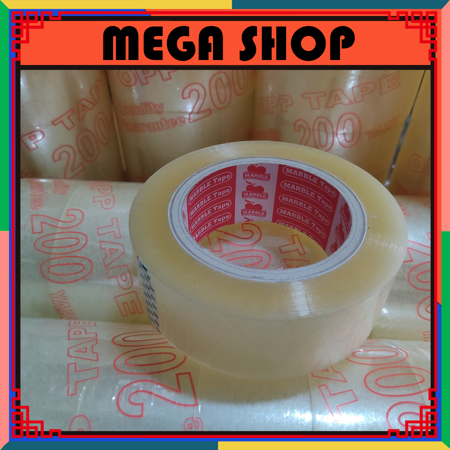 1 cuộn Băng keo băng dính trong (4,8cm-200yard ) chịu lực tốt