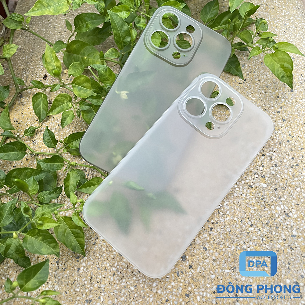 Ốp Lưng iPhone Siêu Mỏng Trong Nhám UniBody