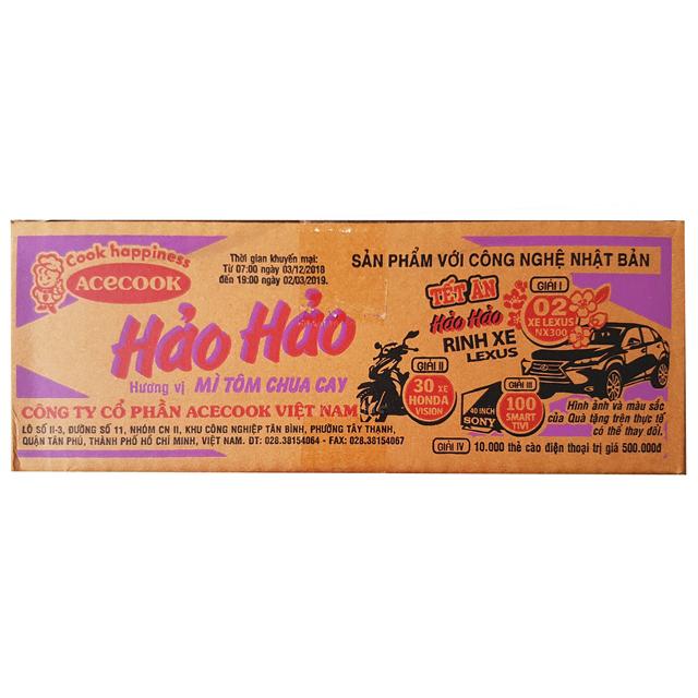 Ngon ngon Mì Hảo Hảo Tôm Chua Cay