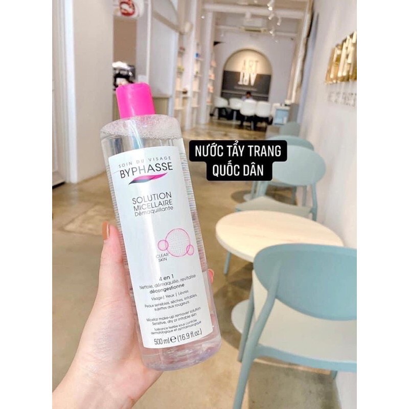 Nước Tẩy Trang Byphasse Make Up Remover 500ml