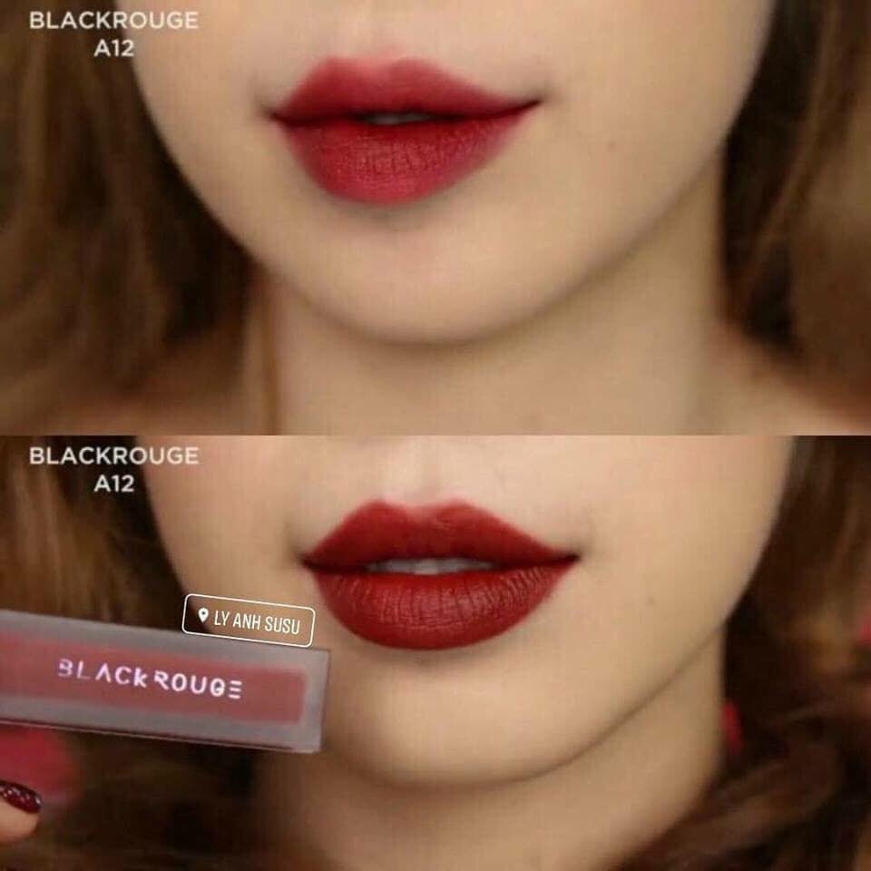 Son Black Rouge A12 màu đỏ nâu