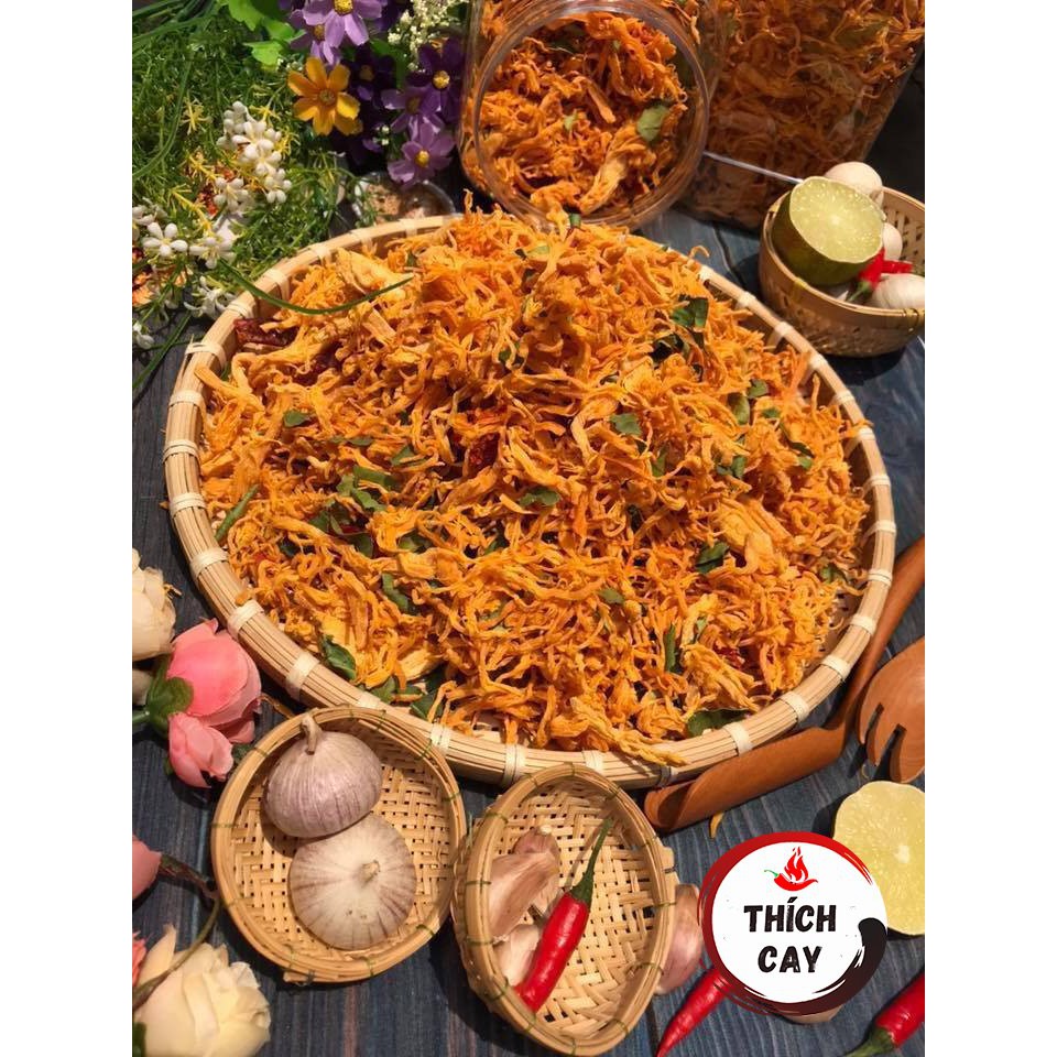 Khô gà lá chanh Thich Cay 300g