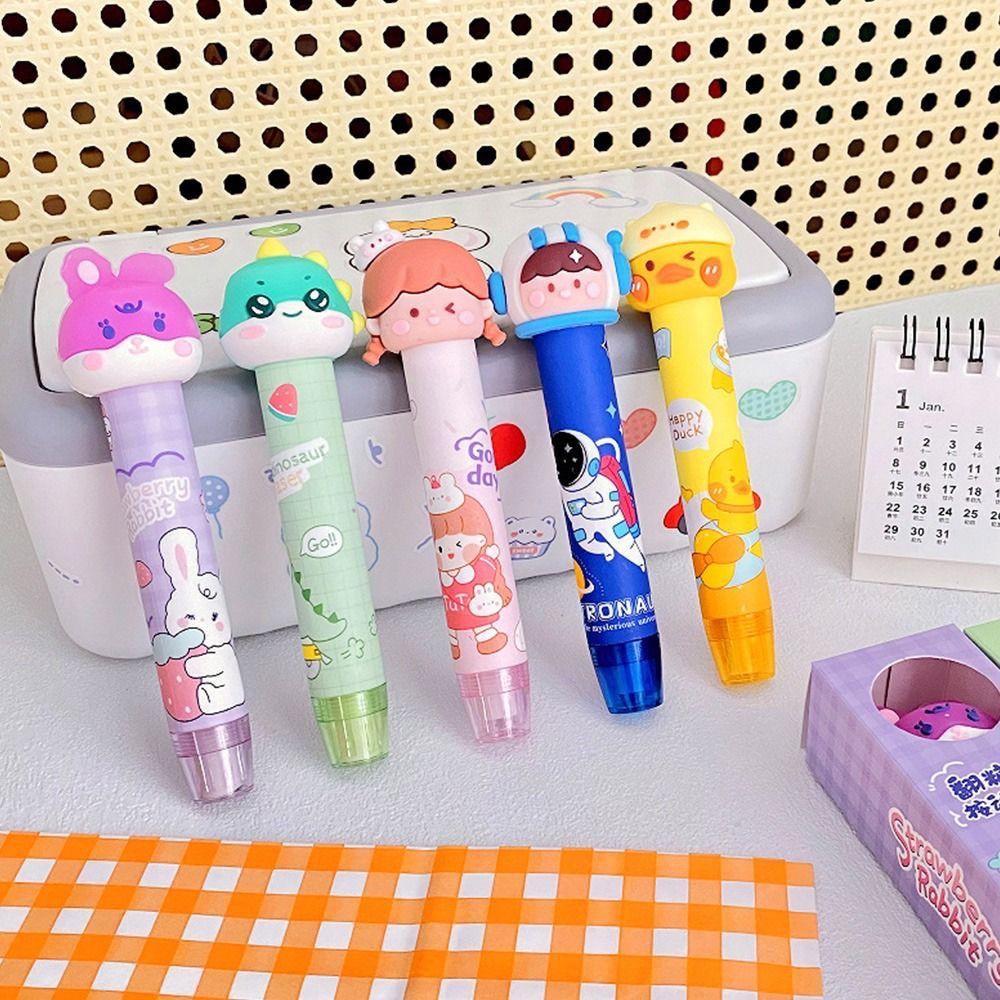 Gôm Bấm Tẩy Chì Đầu Thú Siêu Cute