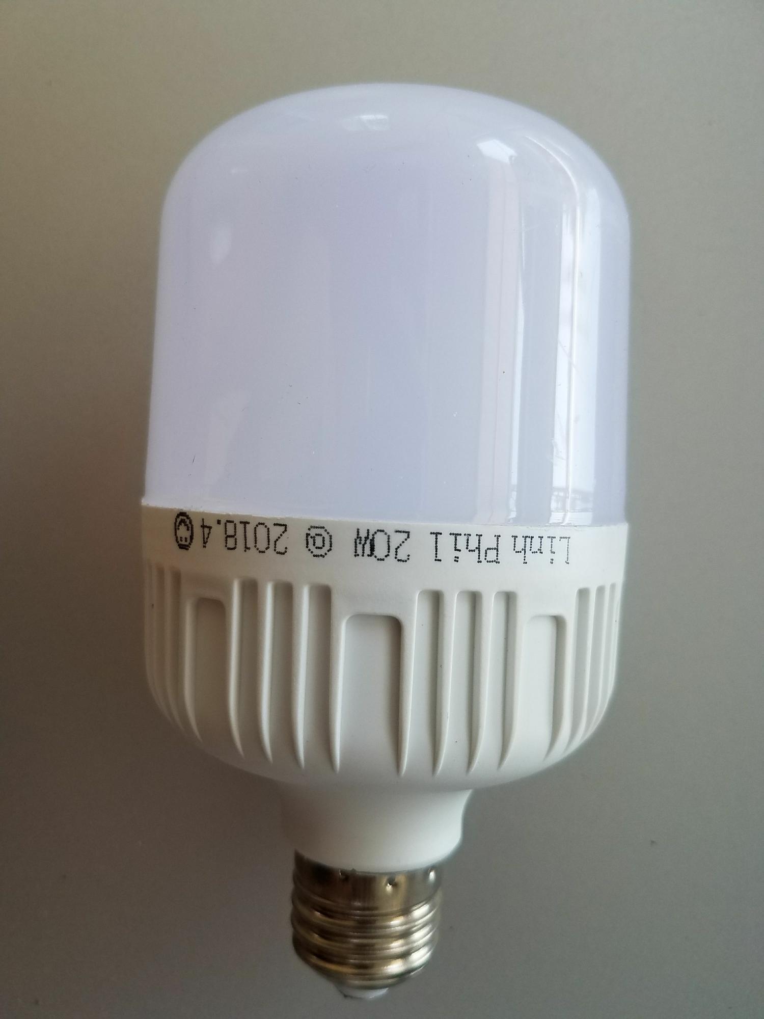 Bộ 9 bóng đèn led bulb trụ 15w (ánh sáng trắng)