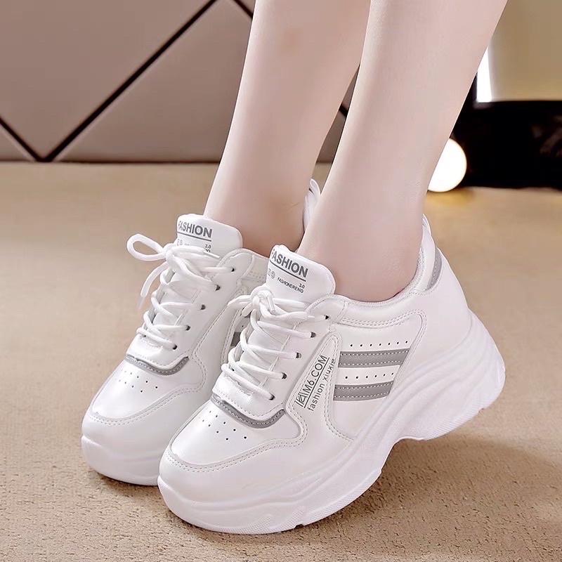 GIÀY THỂ THAO NỮ 2 VẠCH TĂNG CHIỀU CAO