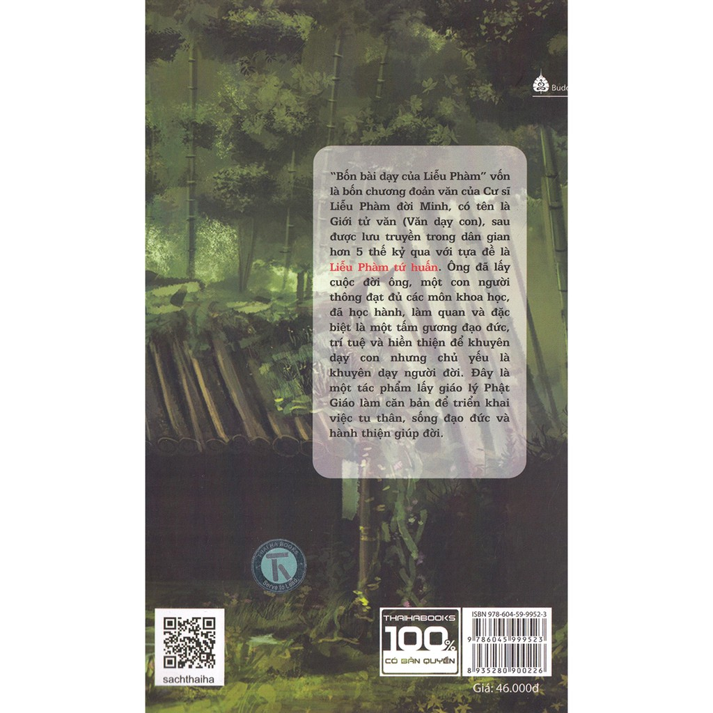 Sách - Liễu phàm tứ huấn - Thaihabooks