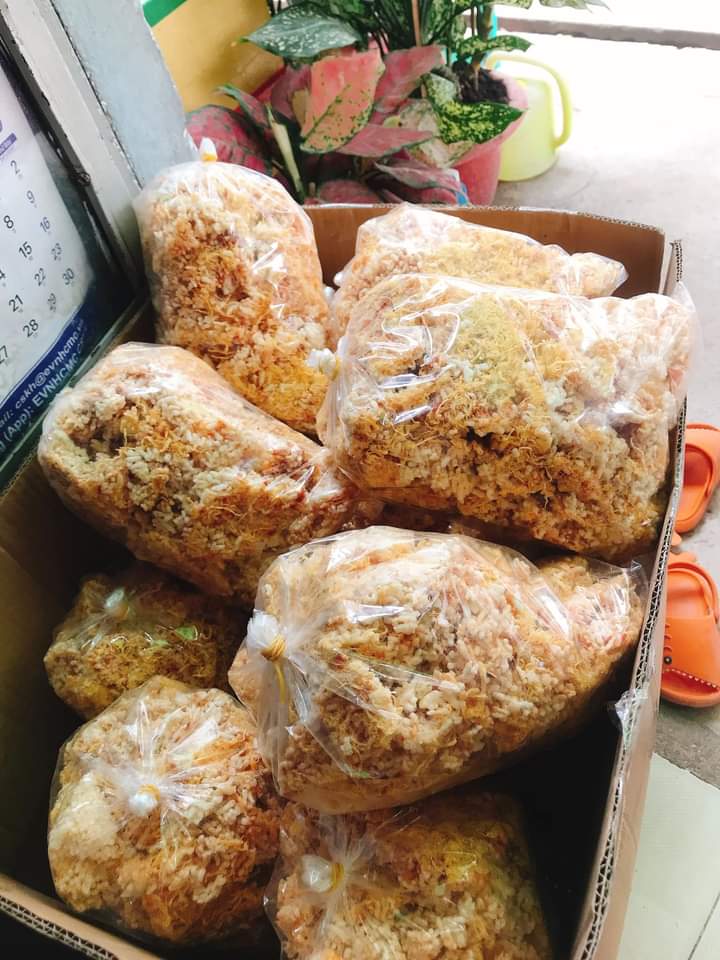 Cơm cháy bể siêu chà bông 400gam - 500gam