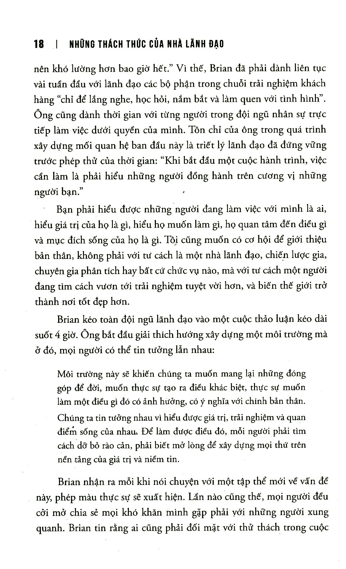 Sách - Những thách thức của nhà lãnh đạo