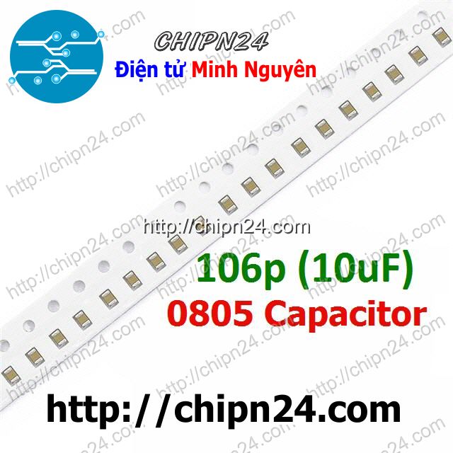 Tụ dán smd 0805 106p 16v 10%