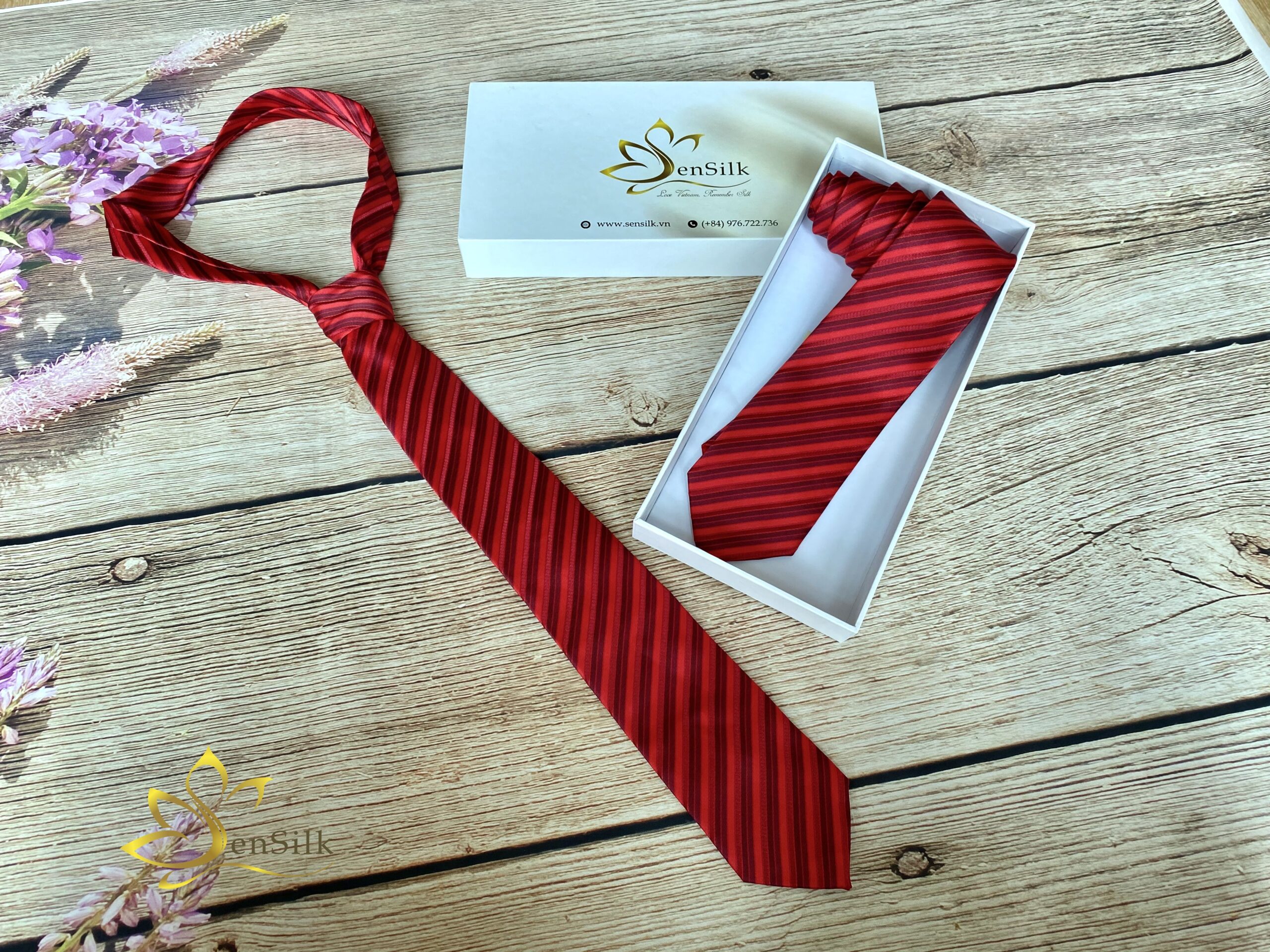 Cà Vạt Cao Cấp Cho Nam Lụa SenSilk
