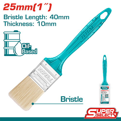 Total tht845016 1inch paint brush-genuine-xsafe