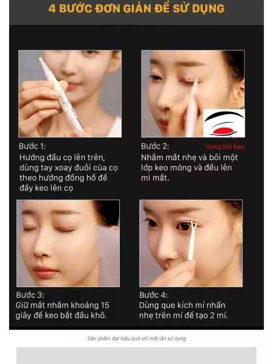 [HCM]Bút Nhấn Mí Mắt Tạo Mắt 2 Mí Dạng Gel