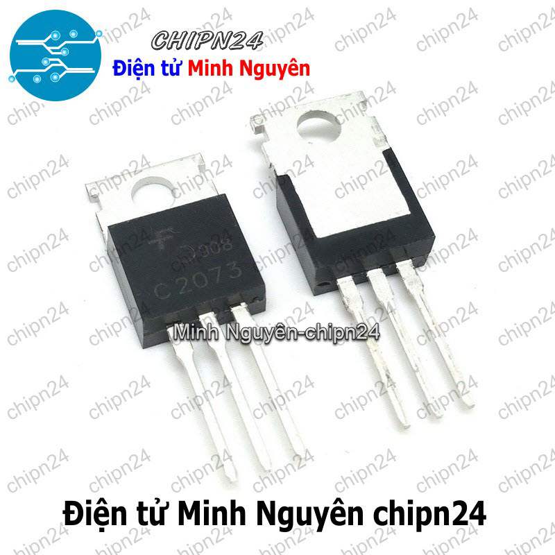 [2 con] (KT1) Transistor C2073 TO-220 NPN 1.5A 150V (KSC2073 2SC2073 2073) - HH005568