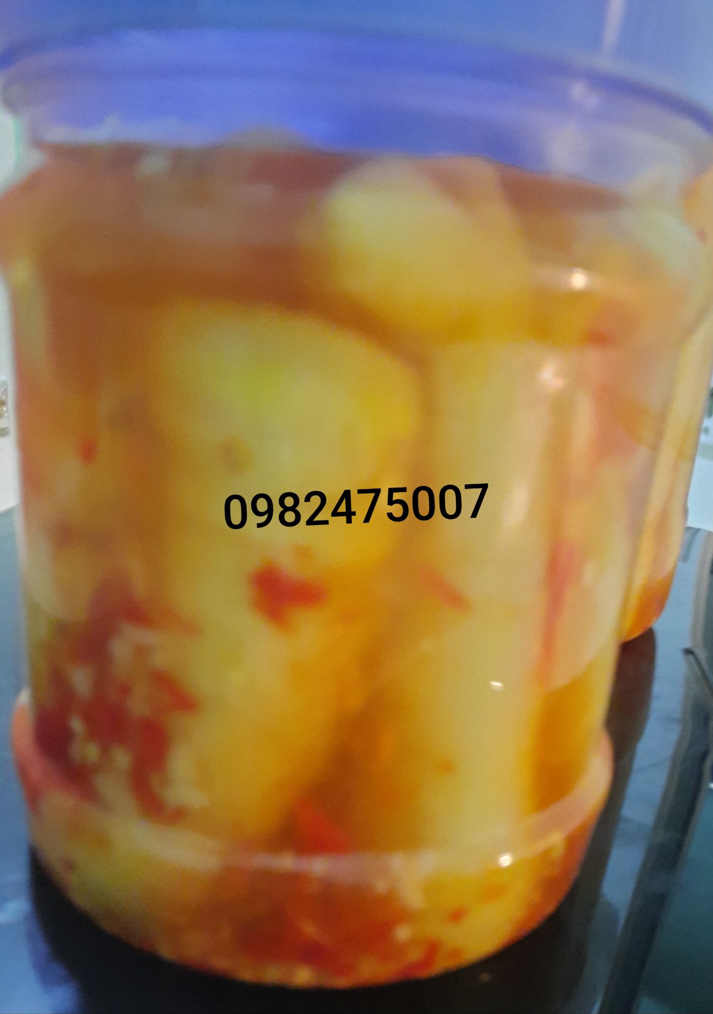 măng nứa muối tỏi ớt 1 kg
