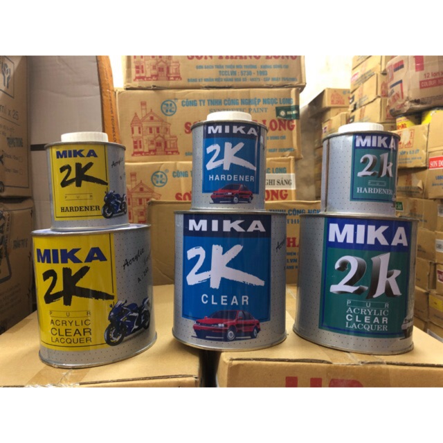 Dầu bóng 2k mika