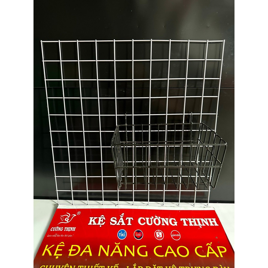Lưới treo phụ kiên (Kích thước 35cm x 35cm) Ô vuông 3cm, 5cm.