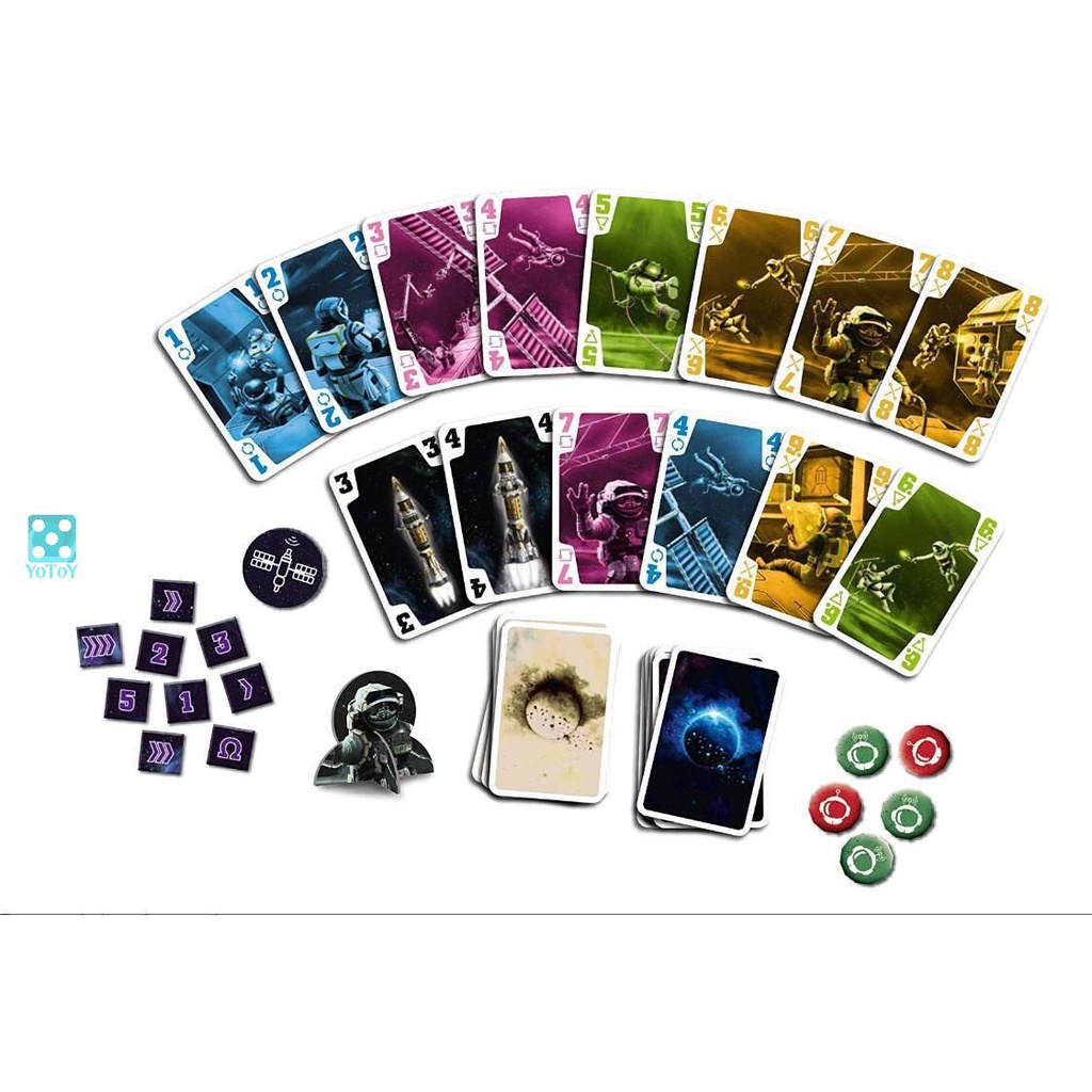 Trò chơi thẻ bài The Crew boardgame đồng đội (02 phiên bản The Quest for Planet Nine và Mission Deep sea)