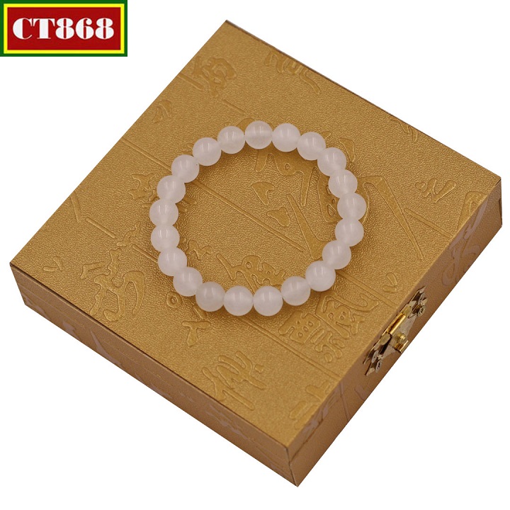 Bracelet quartz stone 8 MM 21 beads