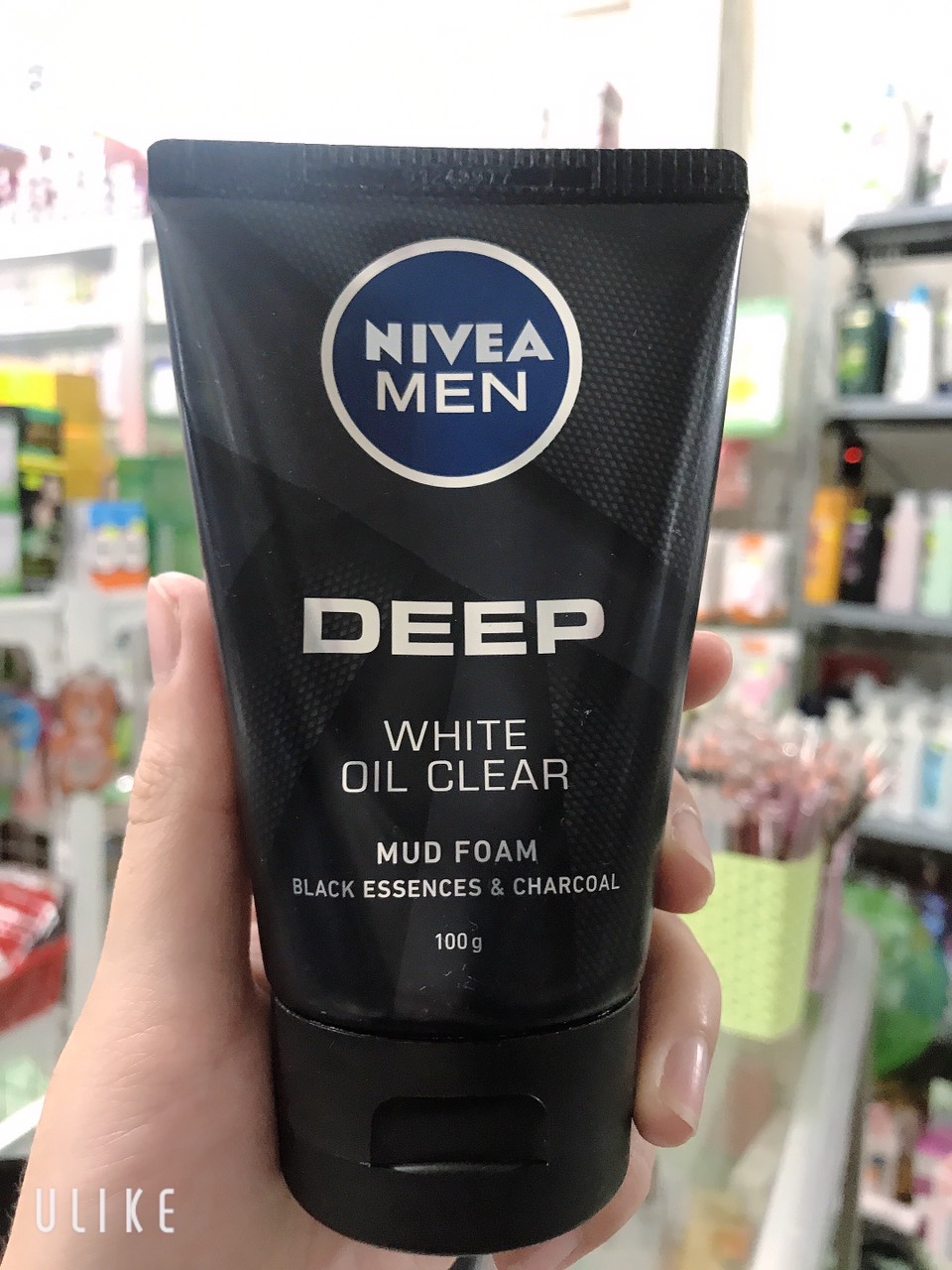 sữa rửa mặt nivea nam chai 100g