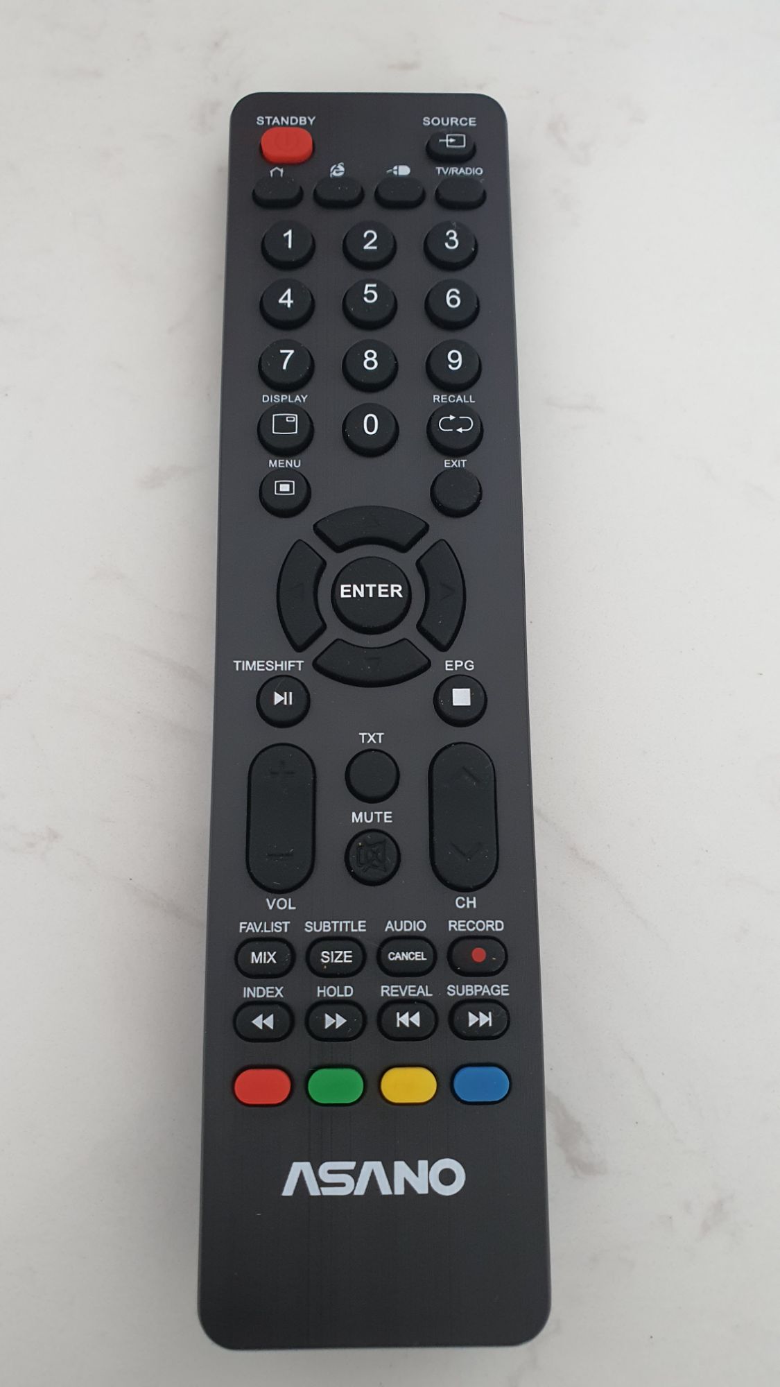 REMOTE TIVI ASANO ZIN THEO MÁY MỚI 100%