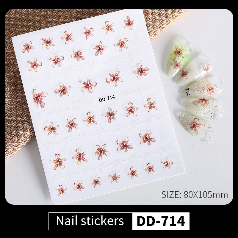 Sticker Hoa Cúc Dán Móng Siêu Hot - Nail Sài Gòn