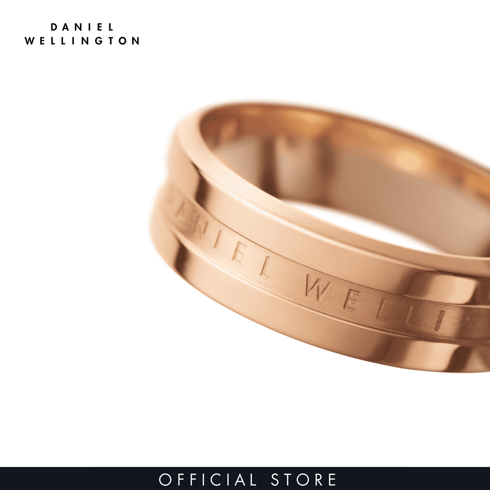 Nhẫn Daniel Wellington màu vàng hồng - Elan Ring