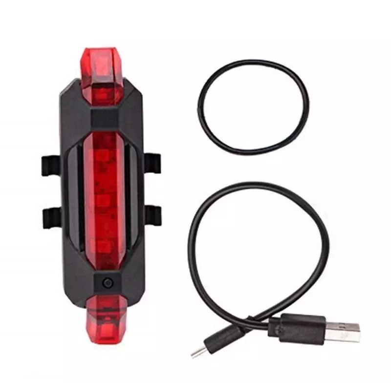 Combo đèn xe đạp đèn xe đạp, bộ đèn led trước và sau xe đạp leo núi usb sạc được