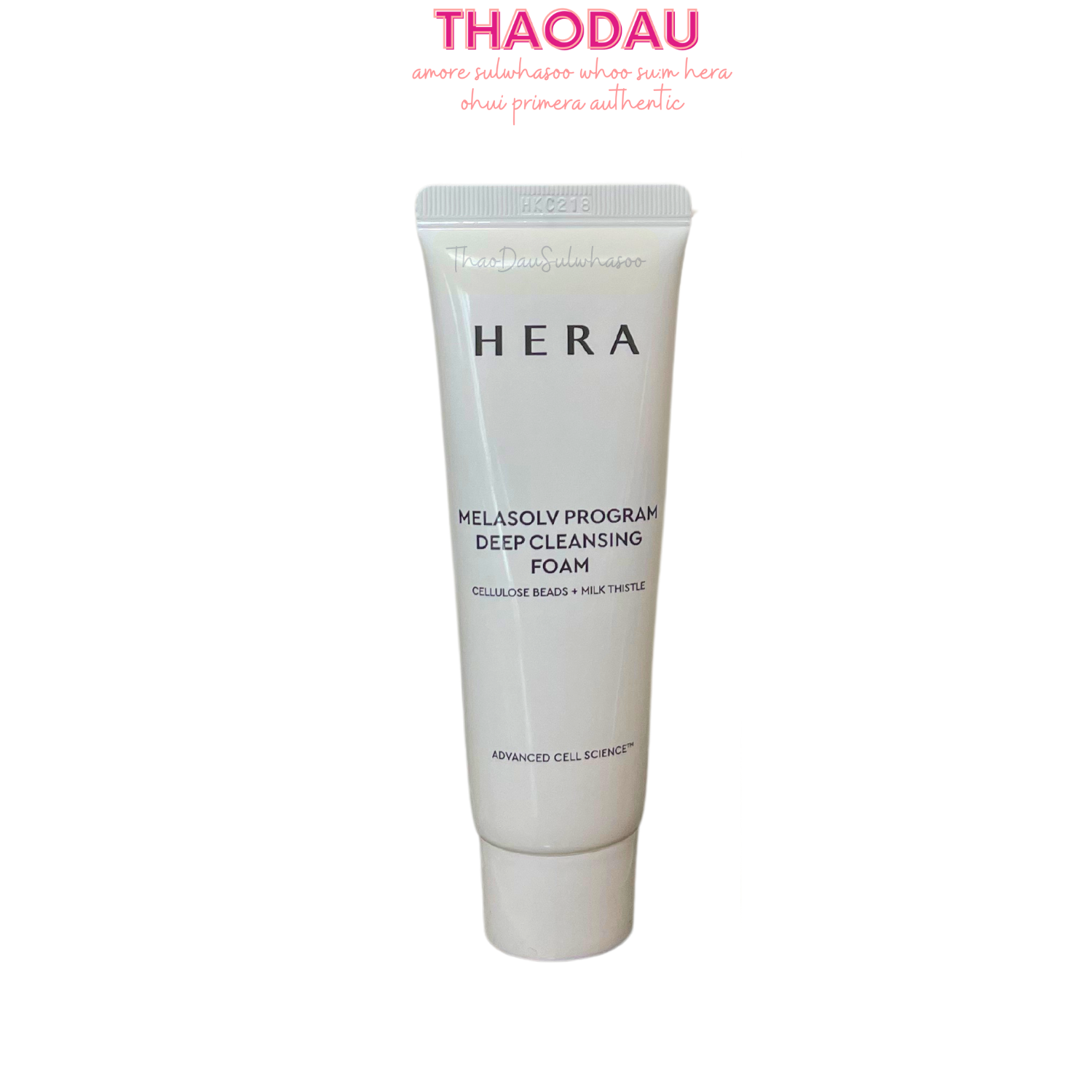 Sữa Rửa Mặt Hera Rửa Sạch Sâu Săn Mềm Mịn Da Melasolv Program Deep Cleansing Foam 50Ml tloskorea cũ