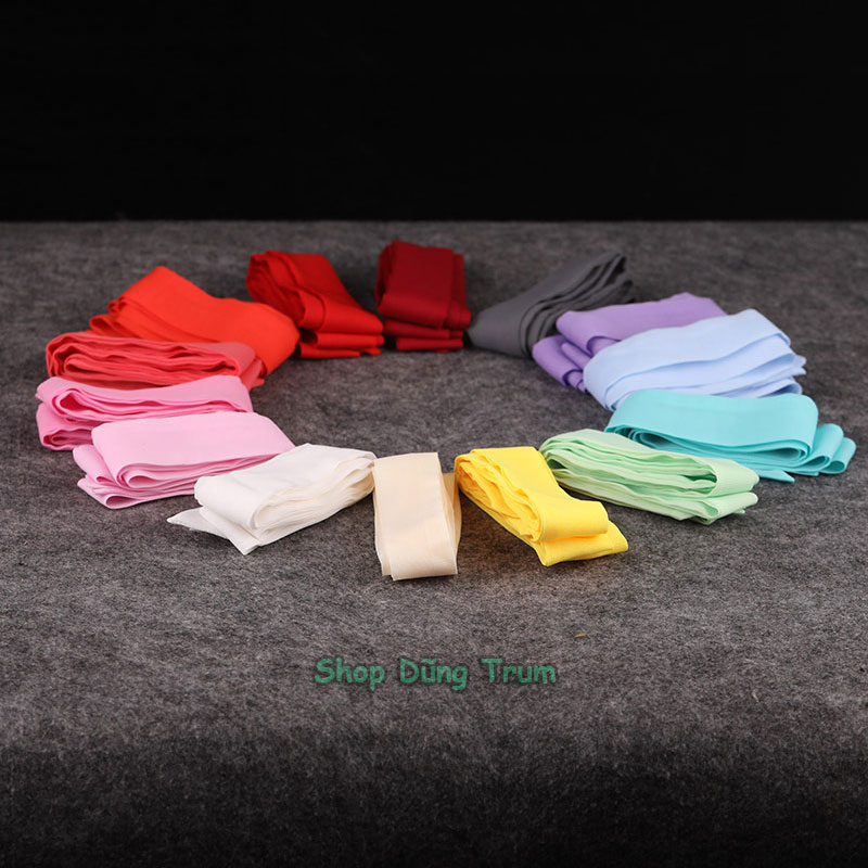 Dây buộc tóc cổ trang dài 1m6, dây cột tóc cổ trang các màu