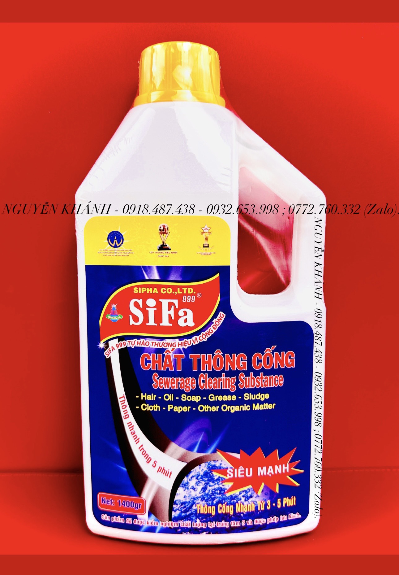 Sifa chất thông cầu , cống( siêu tốc) 1400gram