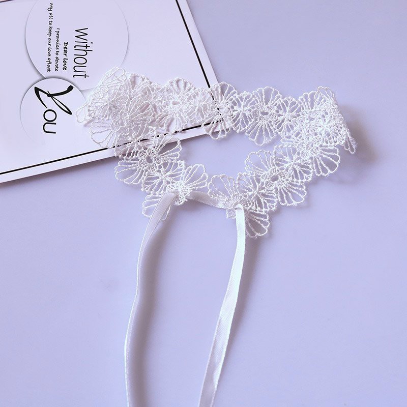 Vòng Cổ Chocker Ren Hoa Quyến Rũ Phụ Kiện Phối Đồ