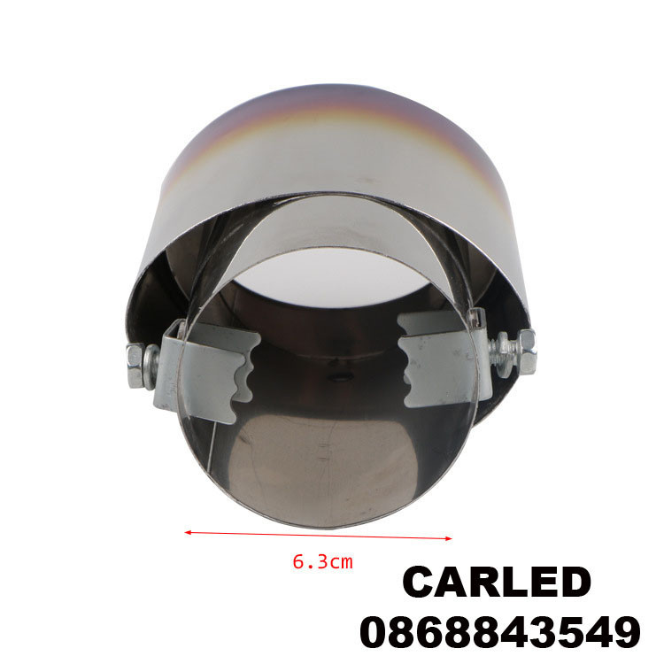 [HCM]Ống xả Pô xe ô tô elips dài 15cm
