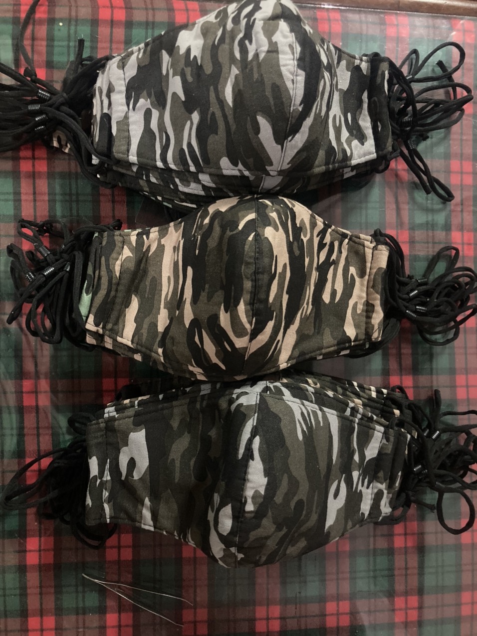 Khẩu trang rằn ri, 3 lớp, hàng đẹp