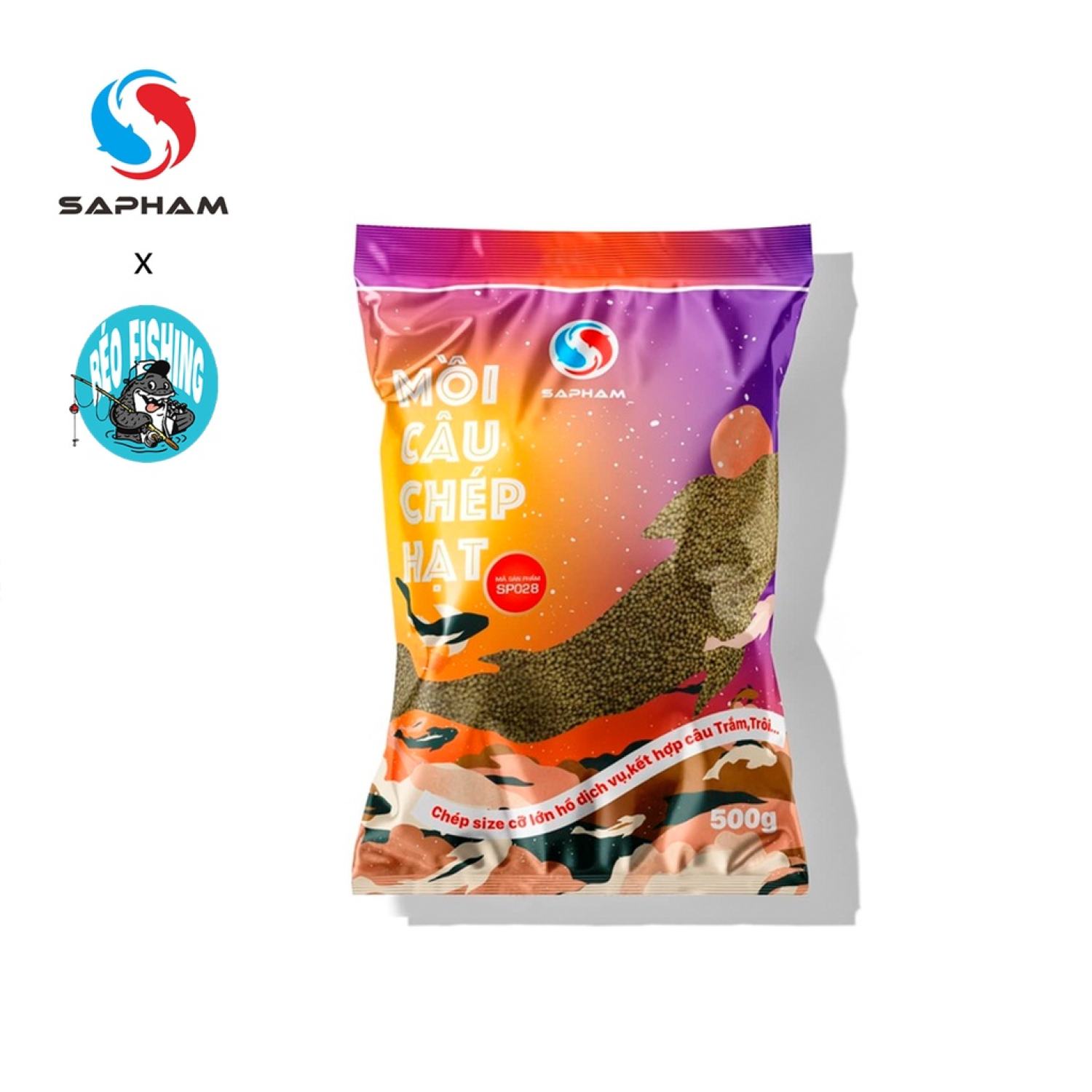 Mồi câu chép hạt sa phạm