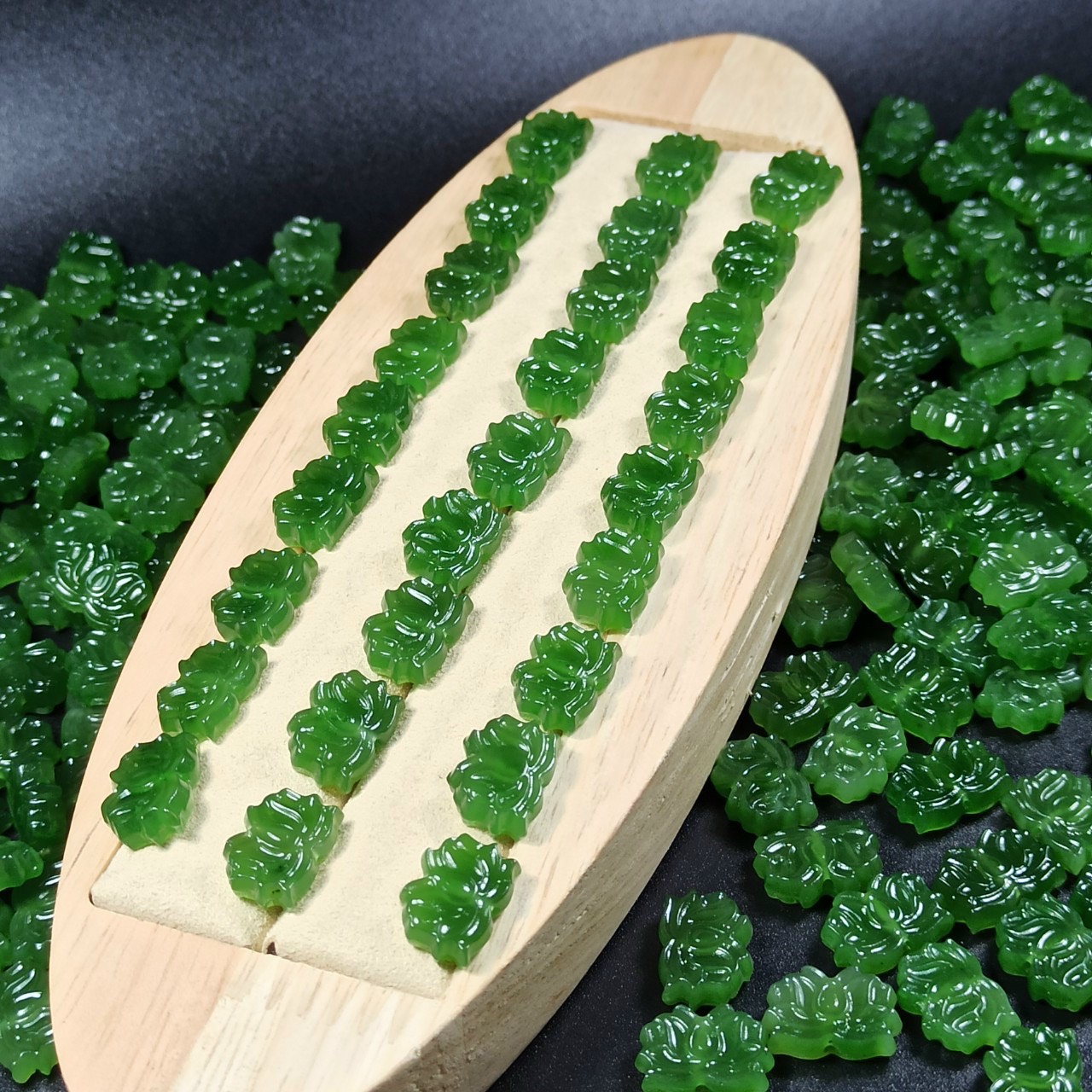 Charm Hoa Sen bích - 2 size - tặng 2 hạt Bích
