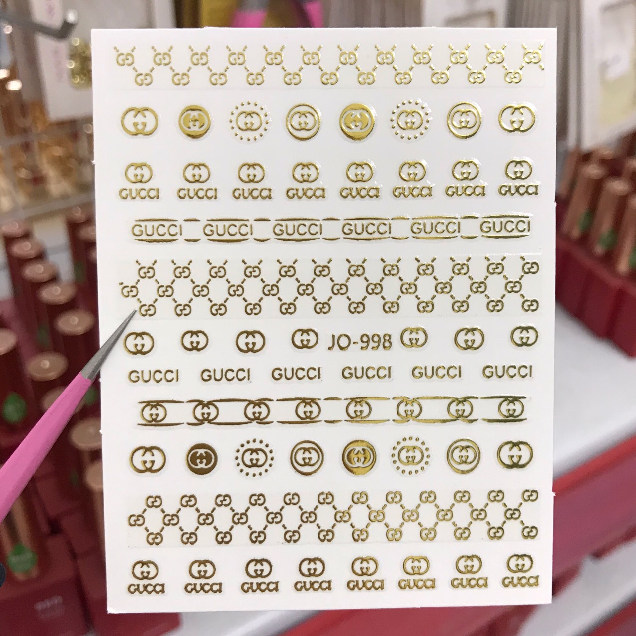 Sticker Dán Móng, Sticker Thương Hiệu - Sugar Nails