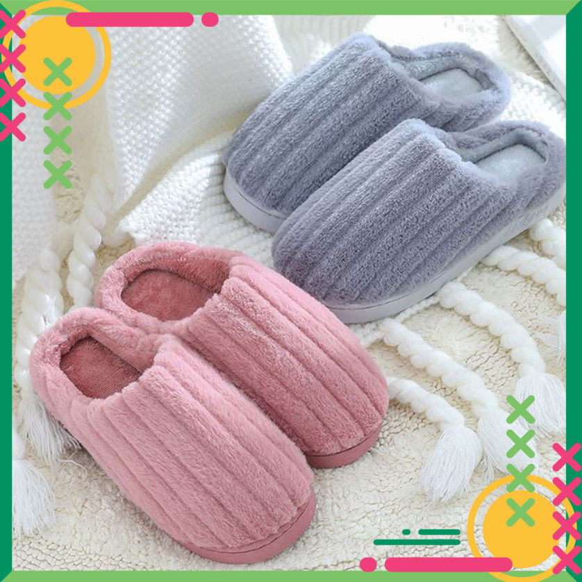 DÉP LÔNG UNISEX ULZZANG SIÊU MỊN, LÔNG SIÊU DÀY, ĐẾ CAO SU DẺO DÀY, CHỈ MAY CỰC CHẮC CHẮN giá rẻ