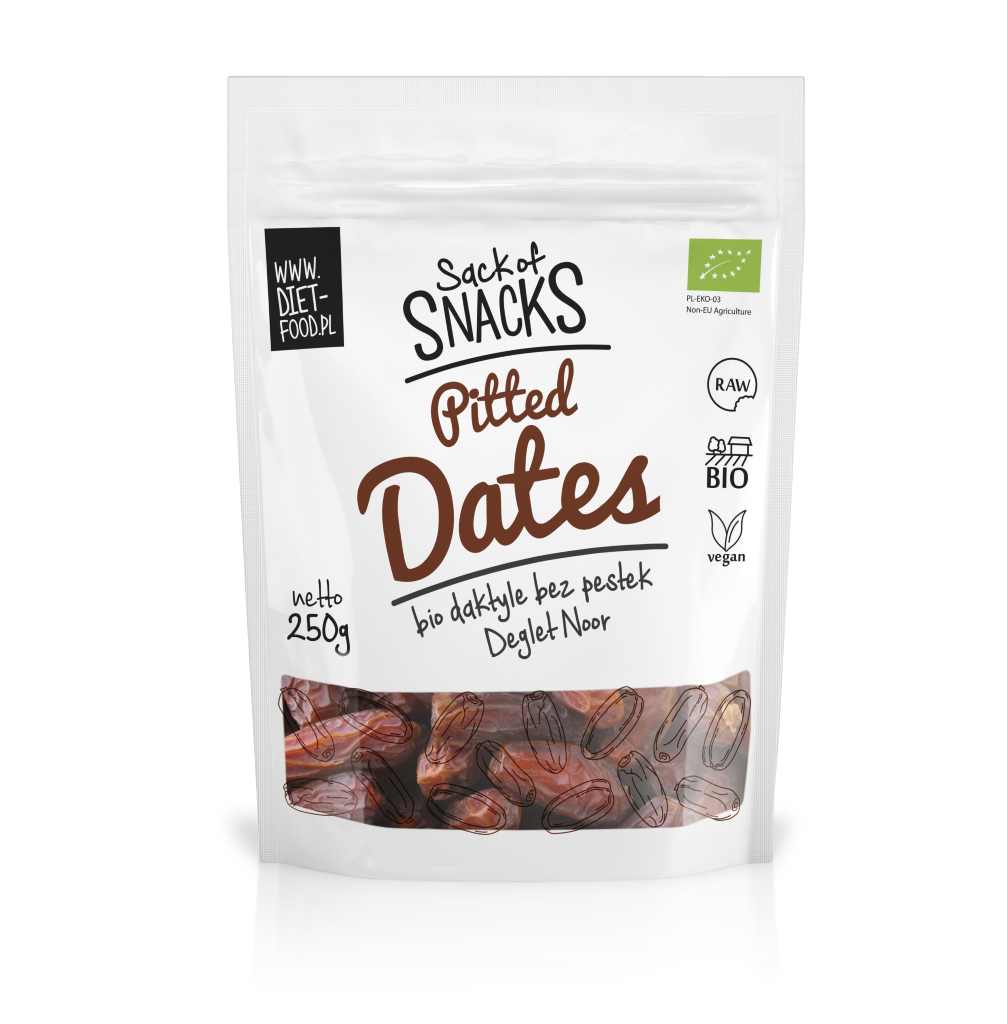 Dietfood Organic Dates Pitted 250g
