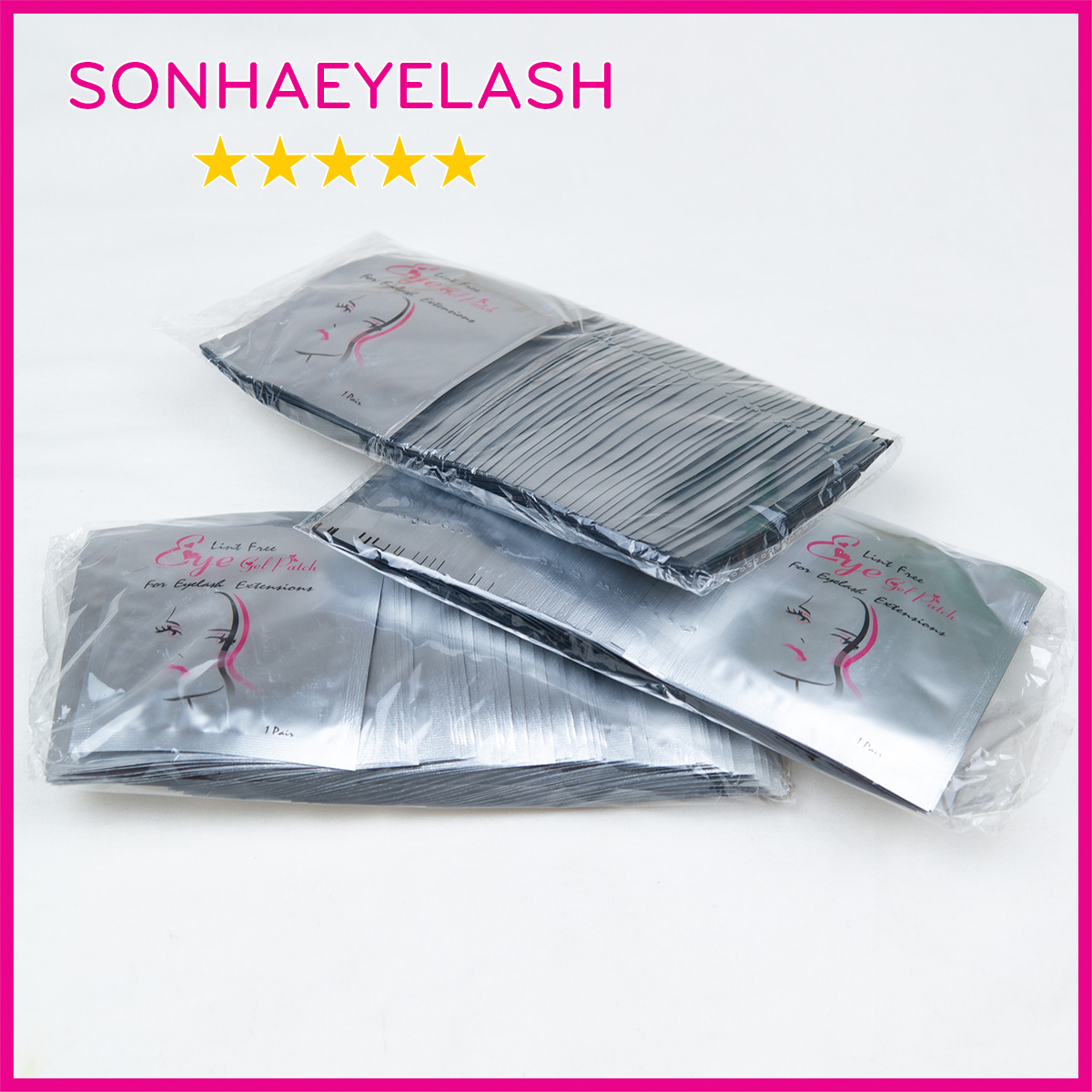 Gel pad mi, gel pad dán mi dưới, 1 bịch 50 cặp