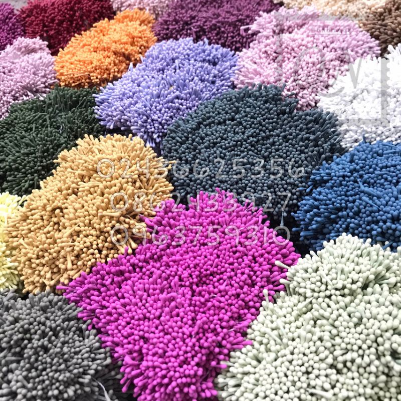 400 nhụy hoa đôi mờ 1mm dài 6cm